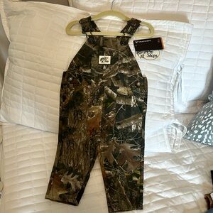NWT Baby Camo Overalls